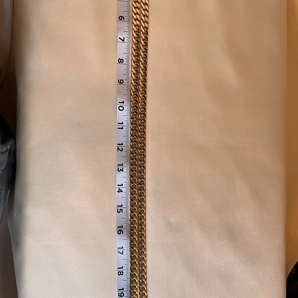 🌟New Long Goldtone Chain Strap about 47” 🌟 - Picture 3 of 4